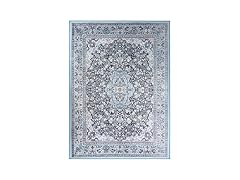 Superior Modern Geometric Floral Medallion Indoor Area Rug