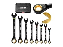 kelyee 9-Piece Ratchet Wrenches Set