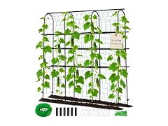 OTOSUNNY 6ft Raised Bed Garden Arch