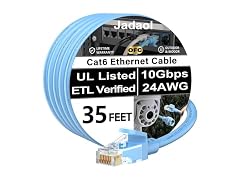 Jadaol [UL Listed] Snagless Cat6