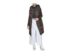 Andrew Marc Women (XL) Kerr Long Quilted Vest