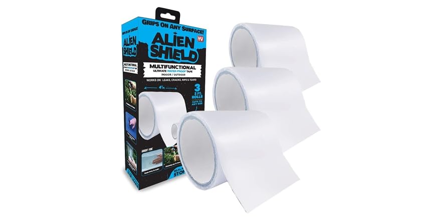 Alien Shield Transparent Sealing Tape (2 or 3pk)