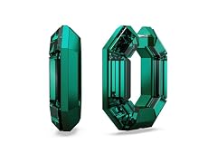 Swarovski Lucent Green Hoop Earrings