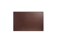 Dacasso Chocolate Brown Leather 30" x 19" Desk Mat
