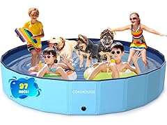 COMMOUDS Foldable Dog Pool