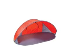 Pop-Up Beach Tent w/ Carry Bag - Red