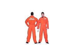 Underwraps Prison Adult Costume Jumpsuit
