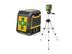 Laser-Level-with-Tripod, Green Cross