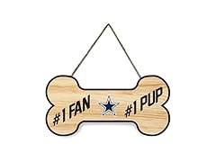 COWBOYS Fan Pup Wall Sign
