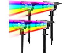 Hakol 4-pk Solar Lights Outdoor Waterproof