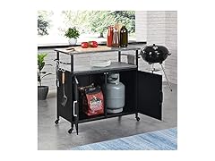 Grilling Kitchen Cart Island