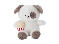 Linzy Boys 10” Bull Terrier Dog Stuffed Popcorn
