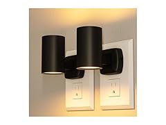 2 Pack LED Wall Plug in Night Lights