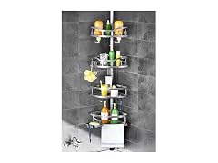 HAMITOR Corner Shower Caddy 4-Tier