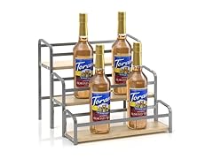 IYEBAU Coffee Syrup Rack,12 Bottle Capacity