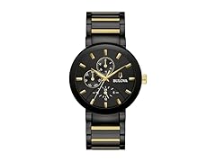 Bulova Mens Quartz Modern Bulova IonPlate