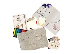 Kids Travel Activity Kit (Pack of 2)- Gray