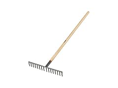 TRUPER R-16M Ash Handle Road Rake 16 