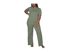 Vanity Olive Spring Modal PJ Set (S)