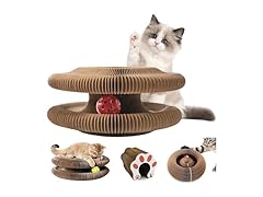 Magnetic Interactive Foldable Cat Scratcher Cardboard