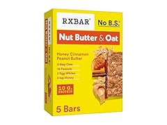 5Ct RXBAR Nut Butter and Oat Protein Bars