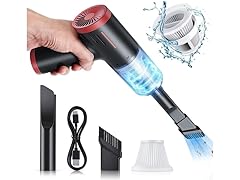 Cordless Handheld Vacuum w/ LED Light
