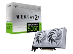 MSI GeForce RTX 5060 8G VENTUS 2X OC WHITE