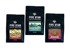 (3 Pack) Five Star Coffee Whole Bean Explorer Bundle