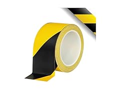 Emopeak Black Yellow Hazard Tape