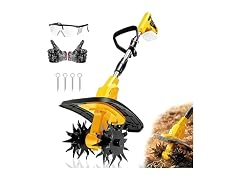 DEVTBLUN Tiller Cultivator Yellow