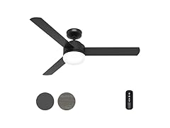 Hunter Fan 52 Inch Matte Black Indoor Ceiling Fan