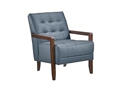 Lexicon Crafton Leather Chair Blue