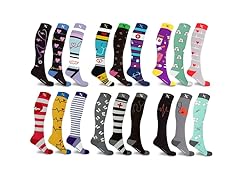 Extreme Fit Medical Print Socks 3-Pairs