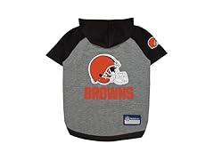 BROWNS Dog Hoodie (L)