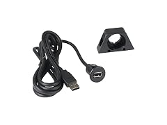 PAC 6ft USB Extension cable with dash bracket