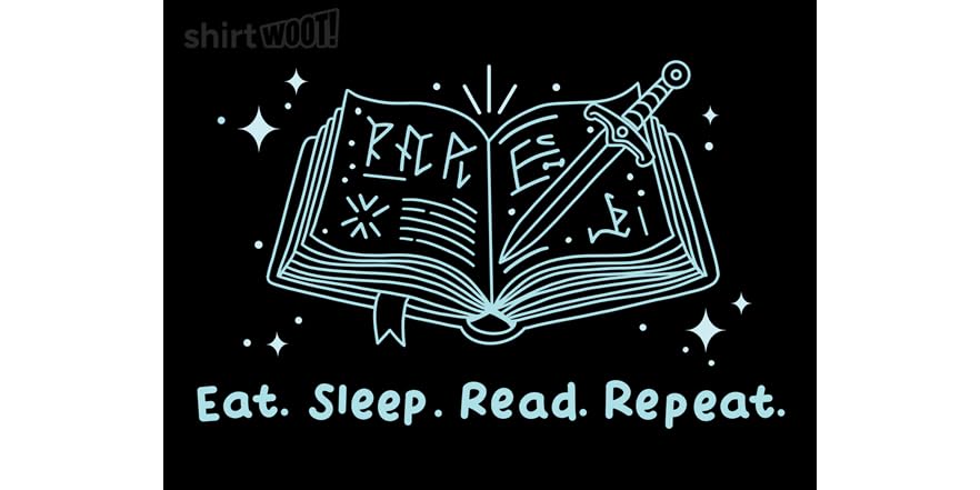 Eat. Sleep. Read. Repeat