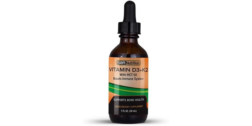 MAX Absorption, Vitamin D3 + K2 (MK-7) Liquid Drops with MCT Oil