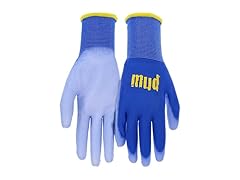 MUD SM7236B Safety Works Lite Glove, 3 Pairs Blue