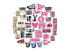 pocpockets 26 40PCS Cheer Shoe Charms