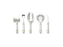 Reed and Barton Roseland 5-Piece Bar Tool Set