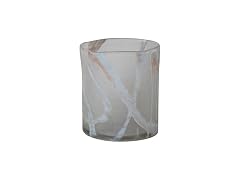 Creative Co-Op Large Textured Art Glass Vase, Multicolor Finish