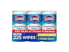(3-Pack) Clorox Disinfecting Wipes 75 Count