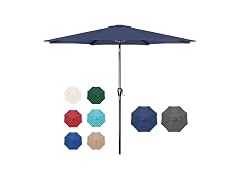 YSSOA 9' Patio Umbrella Outdoor Table Market Yard Umbrella