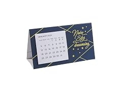 Fun Express 7" x 4" 2025 Inspirational Table Tent Calendars