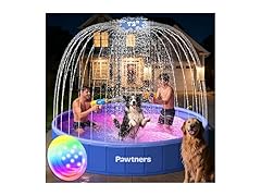 Pawtners Foldable Dog Pool