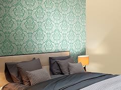 Damask Heritage Teal Tiles