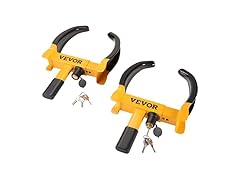 VEVOR 2 Packs Universal Wheel Clamp Lock