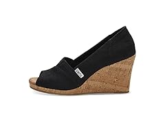 TOMS Women's Classic Espadrille Wedge Sandal, 5.5