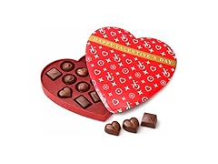 Valentine’s Day Milk Chocolate Heart Gift Box