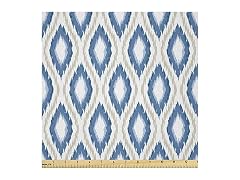 Ambesonne Ikat Fabric by The Yard